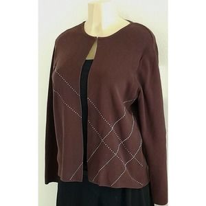 Designers Originals Brown Sweater Size M